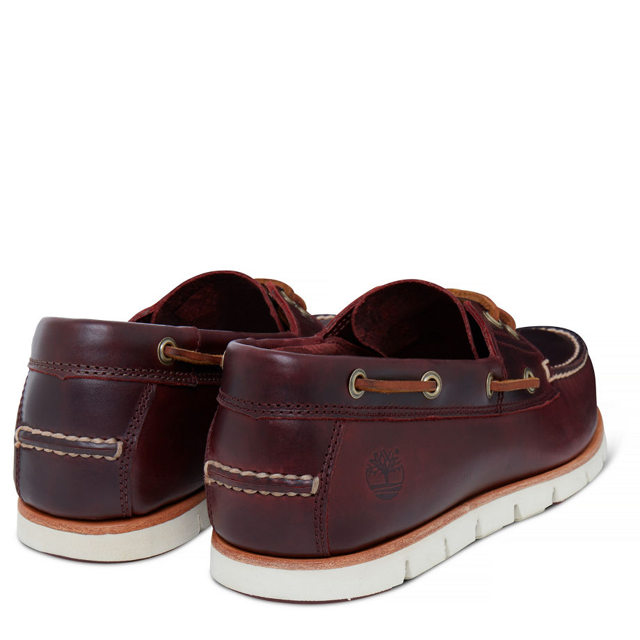 Timberland Men's Tidelands Boat Shoe Oxblood