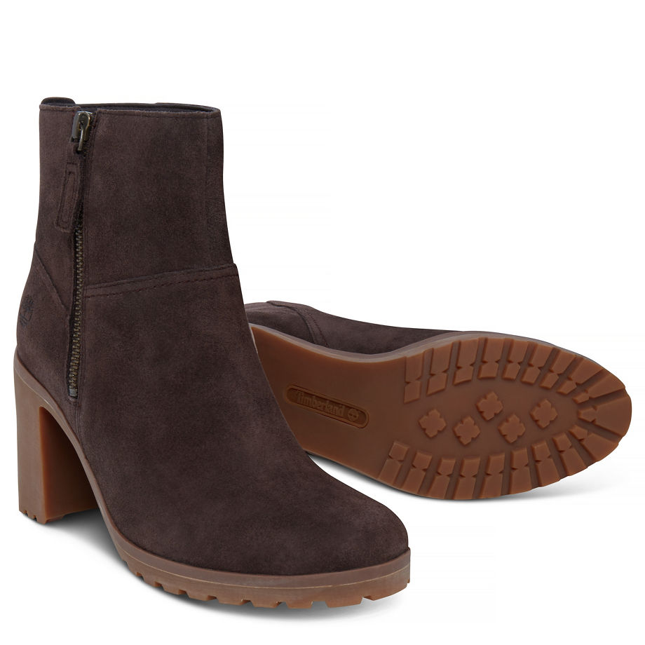 Timberland Women's Allington Chelsea Chocolate Dark Chocolate Suede