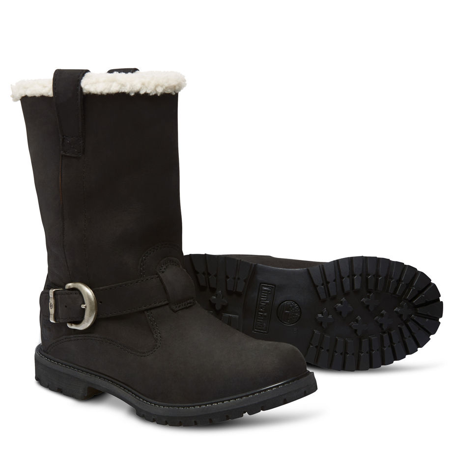 Timberland Women's Nellie Boot Black Black Nubuck