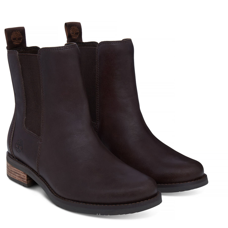 Timberland Women's Venice Park Boot Vintage Brown Potting Soil Euro Vintage