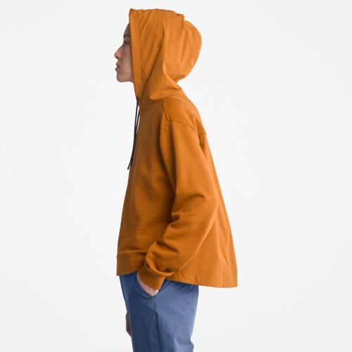 Timberland Women's Mixed-Media Hoodie Sweatshirt