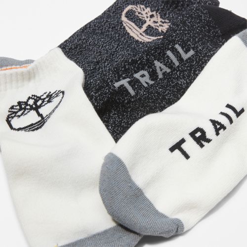 Timberland Mens 2-Pack Trail Half-Cushioned No-Show Socks
