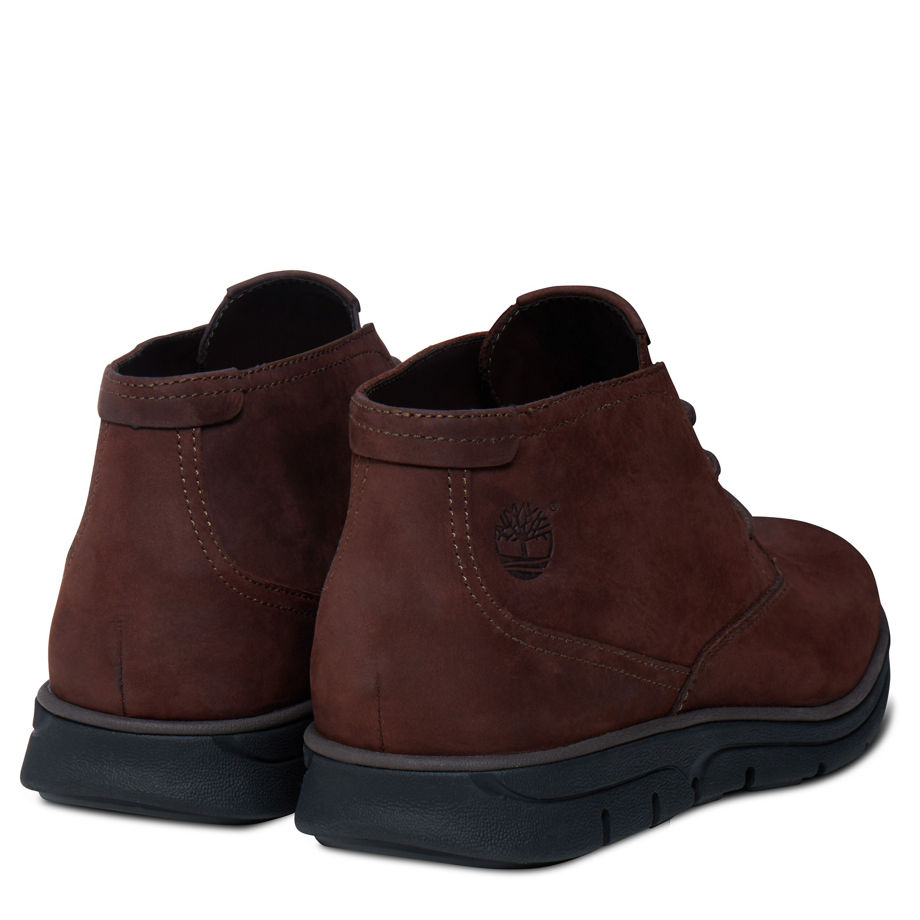 Timberland Men's Bradstreet Plain Toe Chukka Dark Brown Dark Brown Oiled