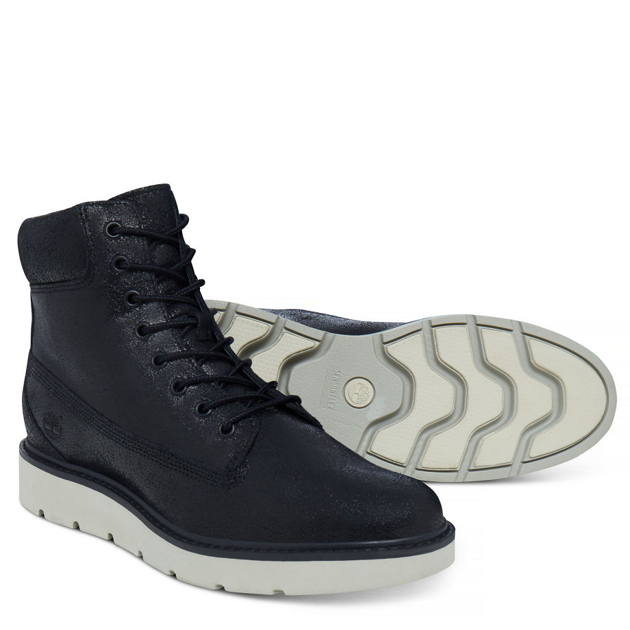 Timberland Women's Kenniston 6-inch Boot Black Black Charred Suede