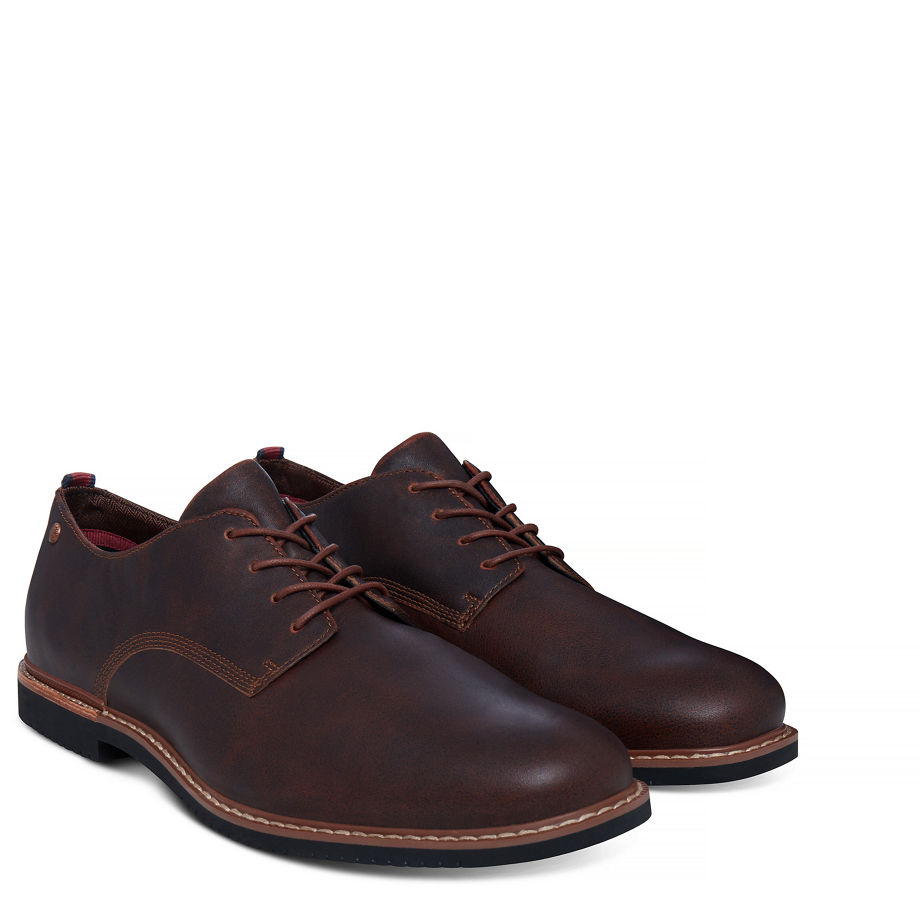 Timberland Men's Brook Park Oxford Brown Tortoise Shell Jackpot