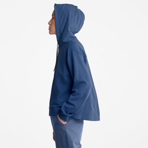 Timberland Women's Mixed-Media Hoodie Sweatshirt