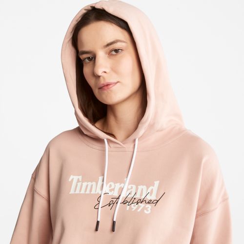 Timberland Women's Relaxed-Fit Logo Hoodie