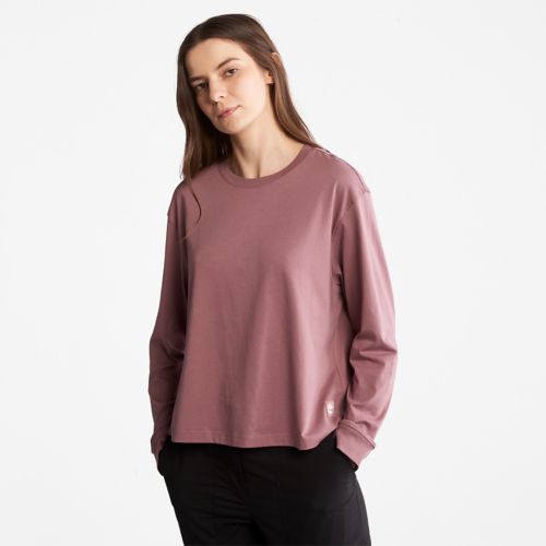 Timberland Women's Supima® Cotton Long-Sleeve T-Shirt