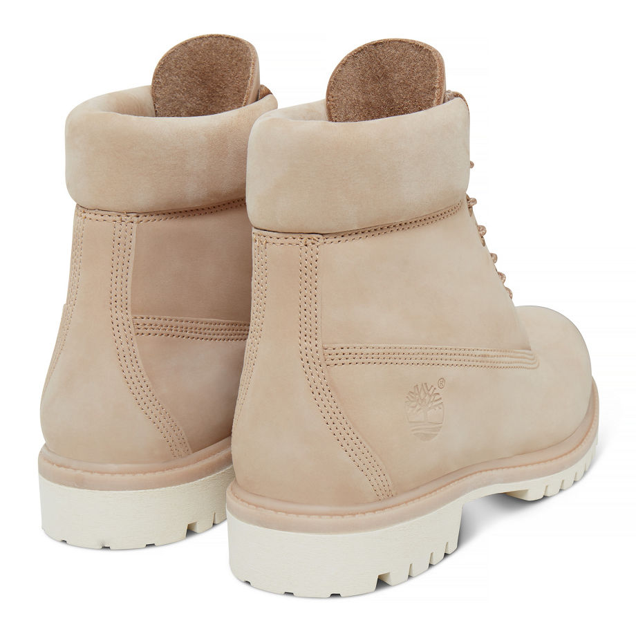 Timberland Men's Icon 6-inch Boot Beige Croissant Waterbuck