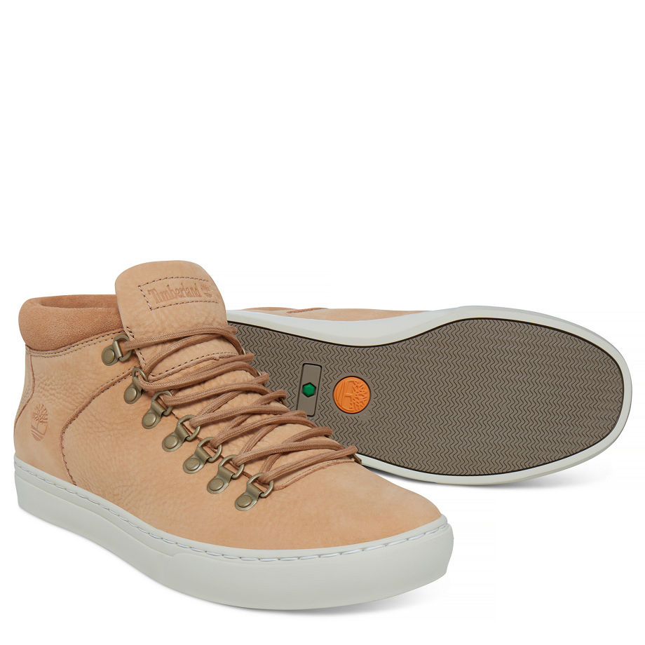 Timberland Men's Adventure 2.0 Cupsole Alpine Chukka Beige Doe Barefoot Buffed