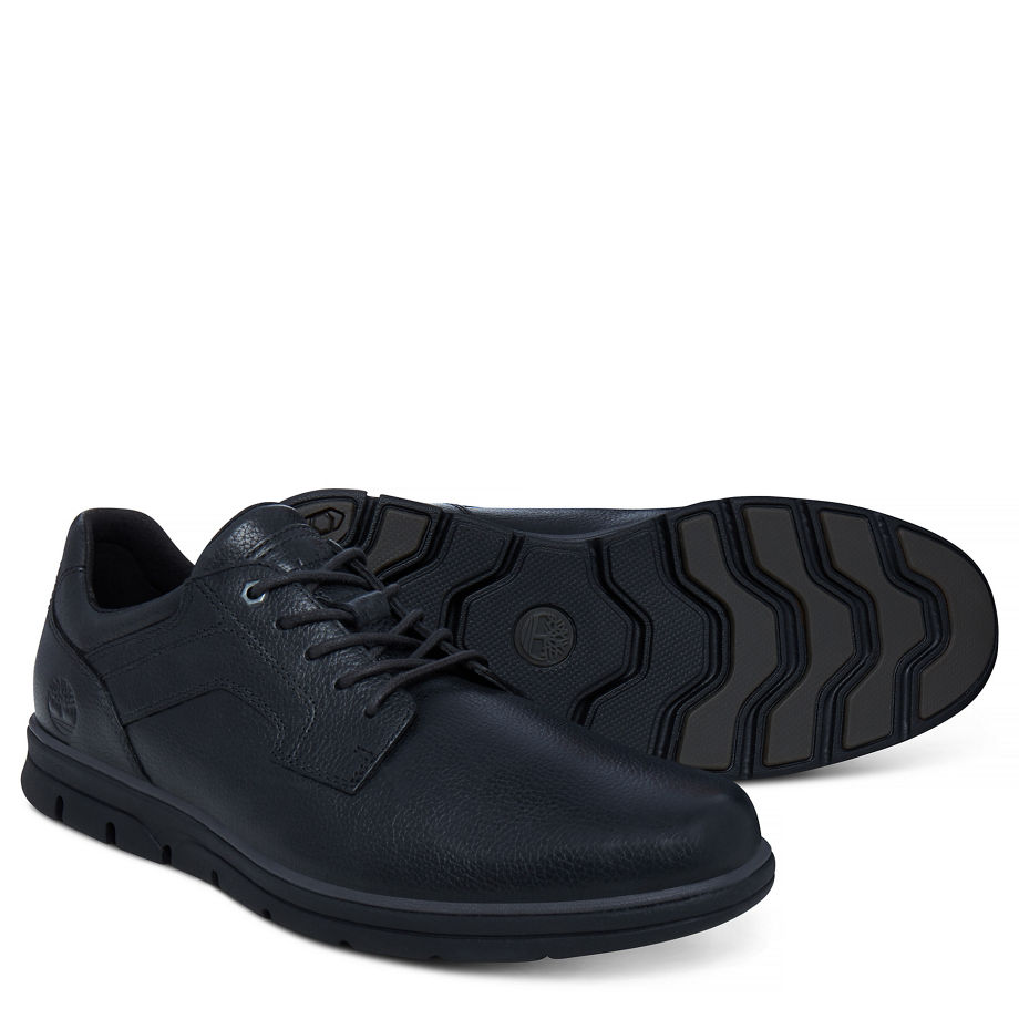 Timberland Men's Bradstreet Oxford Black Jet Black Woodlands