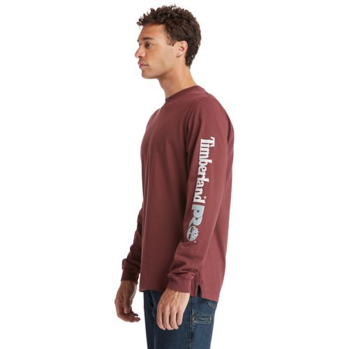 Timberland Men's Timberland PRO® Base Plate Long-Sleeve Wicking T-Shirt