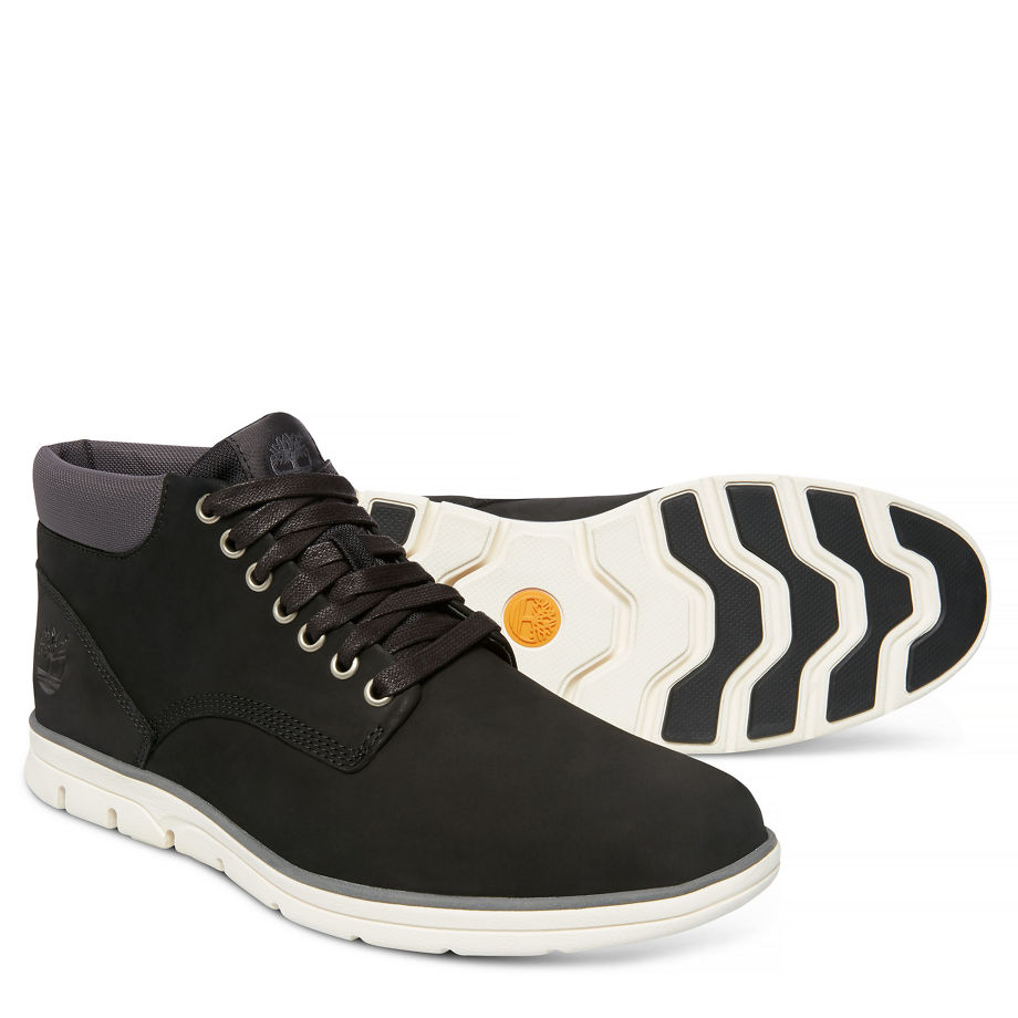 Timberland Men's Bradstreet Chukka Black Black Nubuck