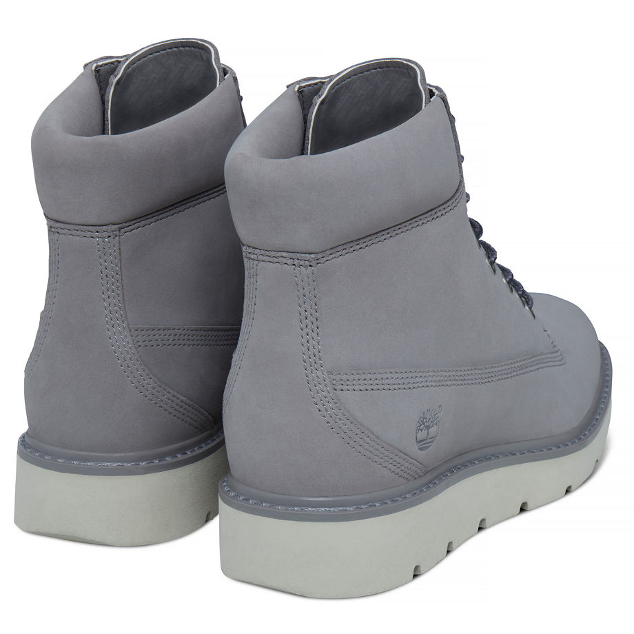 Timberland Women's Kenniston 6-inch Boot Light Grey Steeple Grey Nubuck