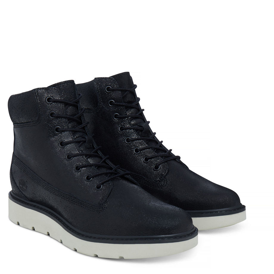 Timberland Women's Kenniston 6-inch Boot Black Black Charred Suede