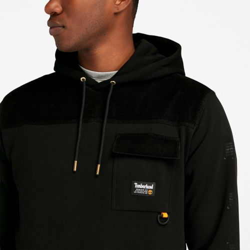 Timberland Men's Corduroy-Accent Hoodie