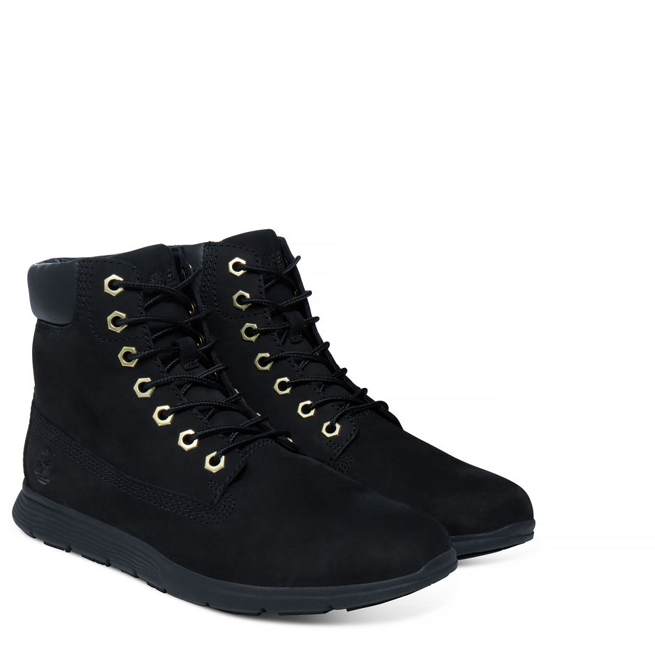 Timberland Women's Killington 6-inch Boot Black Black Nubuck