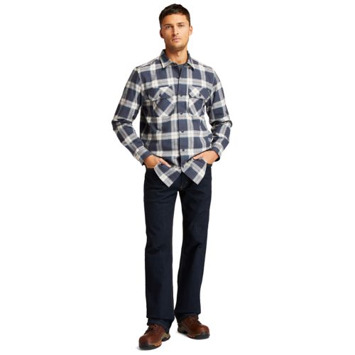 Timberland Men's Timberland PRO® Woodfort Heavyweight Flannel Work Shirt