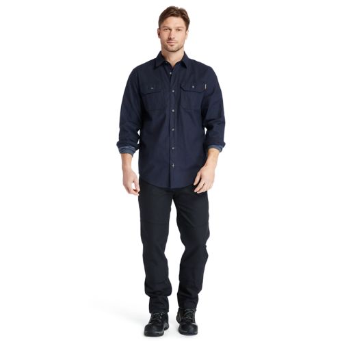Timberland Men's Timberland PRO® Woodfort Heavyweight Flannel Work Shirt