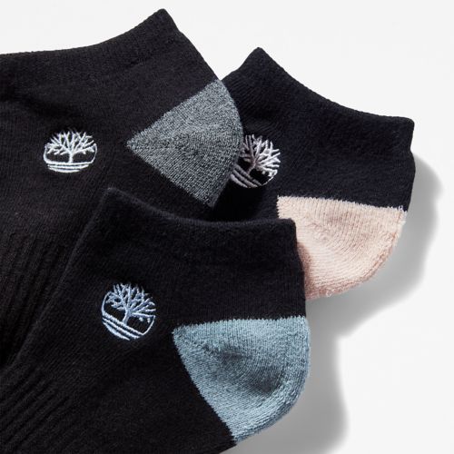 Timberland Women's 3-Pack Sagamore Beach No-Show Socks