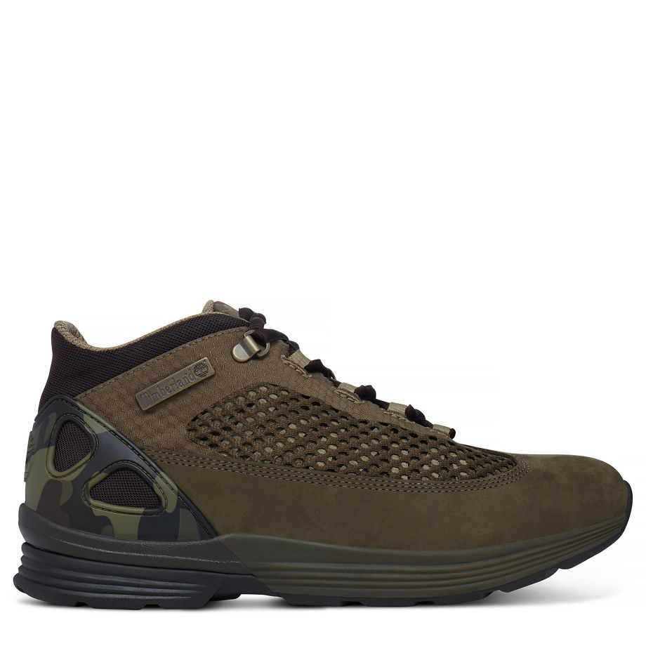 Timberland Men's Kenetic Sneakers Olive/Camo Dark Olive/Camo