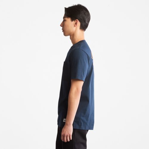 Timberland Men's Utility Back-Graphic T-Shirt
