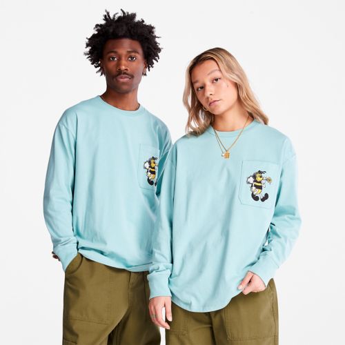Timberland Bee Line x Timberland Back-Graphic Long-Sleeve T-Shirt