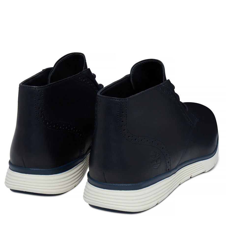 Timberland Men's Franklin Park Brogue Chukka Black Jet Black Mincio