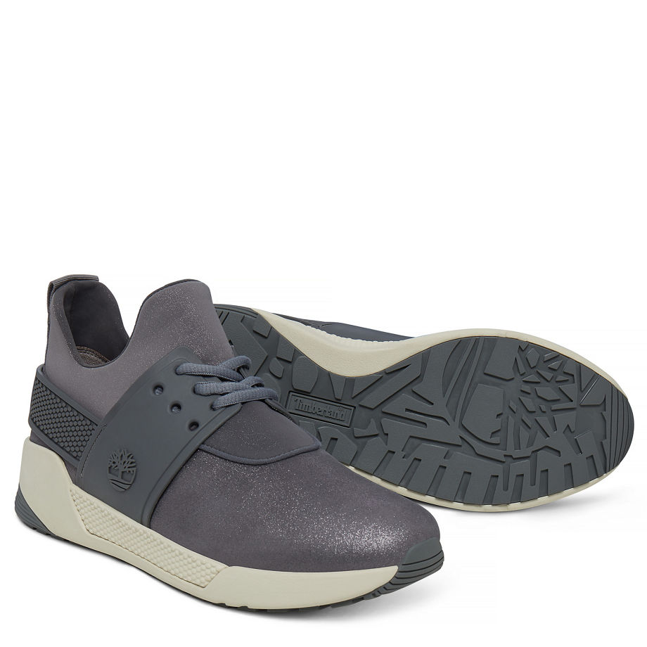 Timberland Women's Kiri Up Sneaker Silver Silver