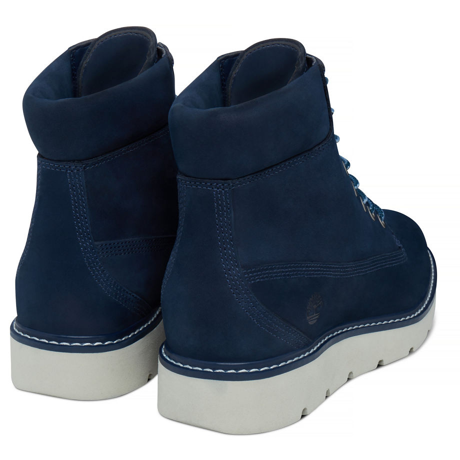 Timberland Women's Kenniston 6-inch Boot Navy Black Iris Nubuck
