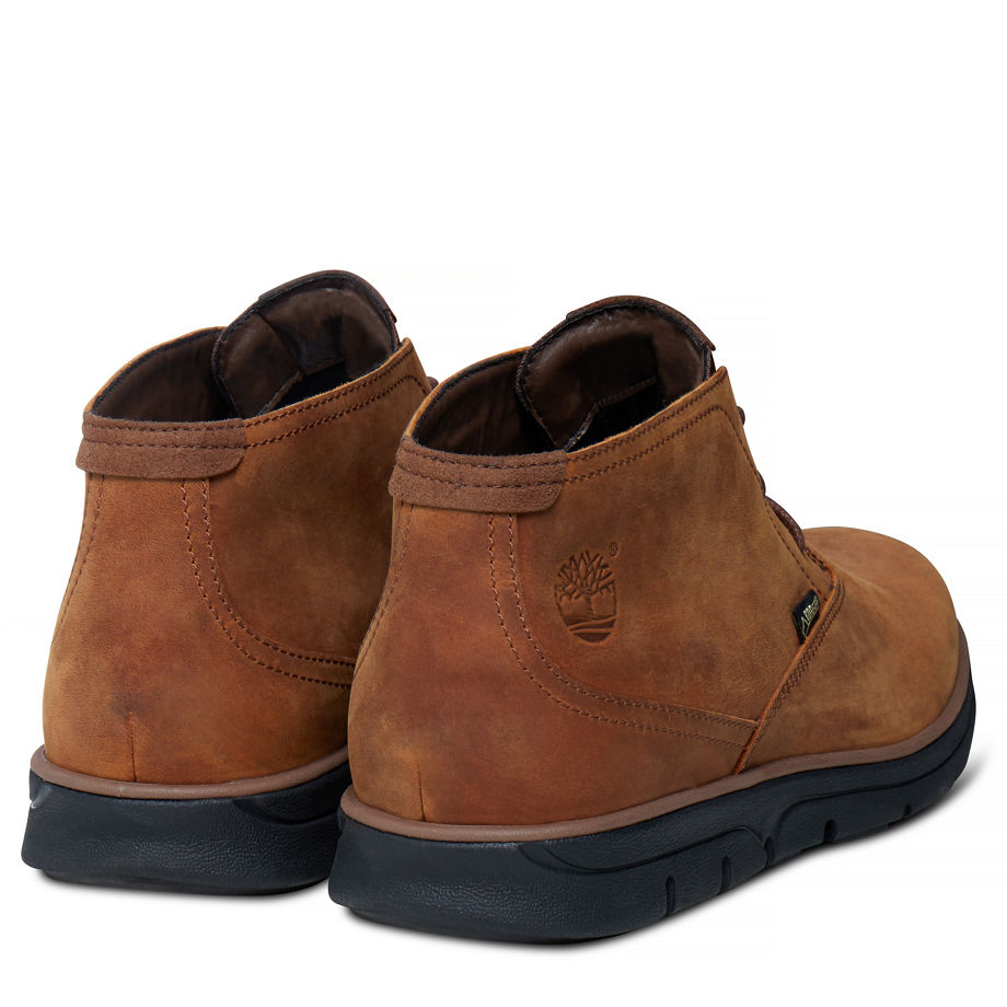 Timberland Men's Bradstreet Chukka with Gore-Tex® Brown Red Brown Oiled
