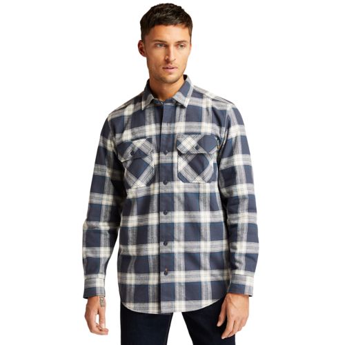 Timberland Men's Timberland PRO® Woodfort Heavyweight Flannel Work Shirt