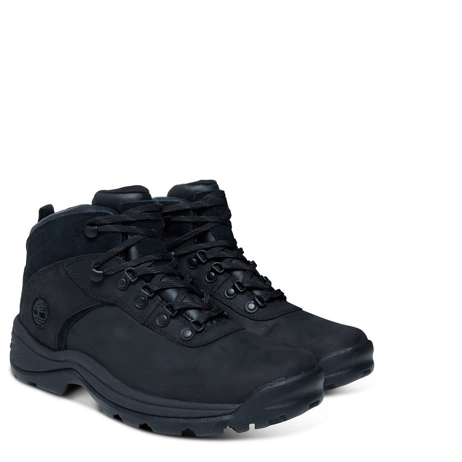 Timberland Men's Flume Mid Boot Black Black