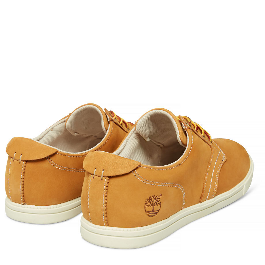 Timberland Men's Newmarket Fulk LP Oxford Yellow Wheat Nubuck
