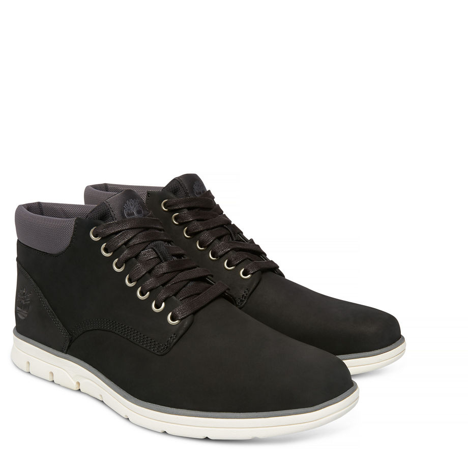 Timberland Men's Bradstreet Chukka Black Black Nubuck