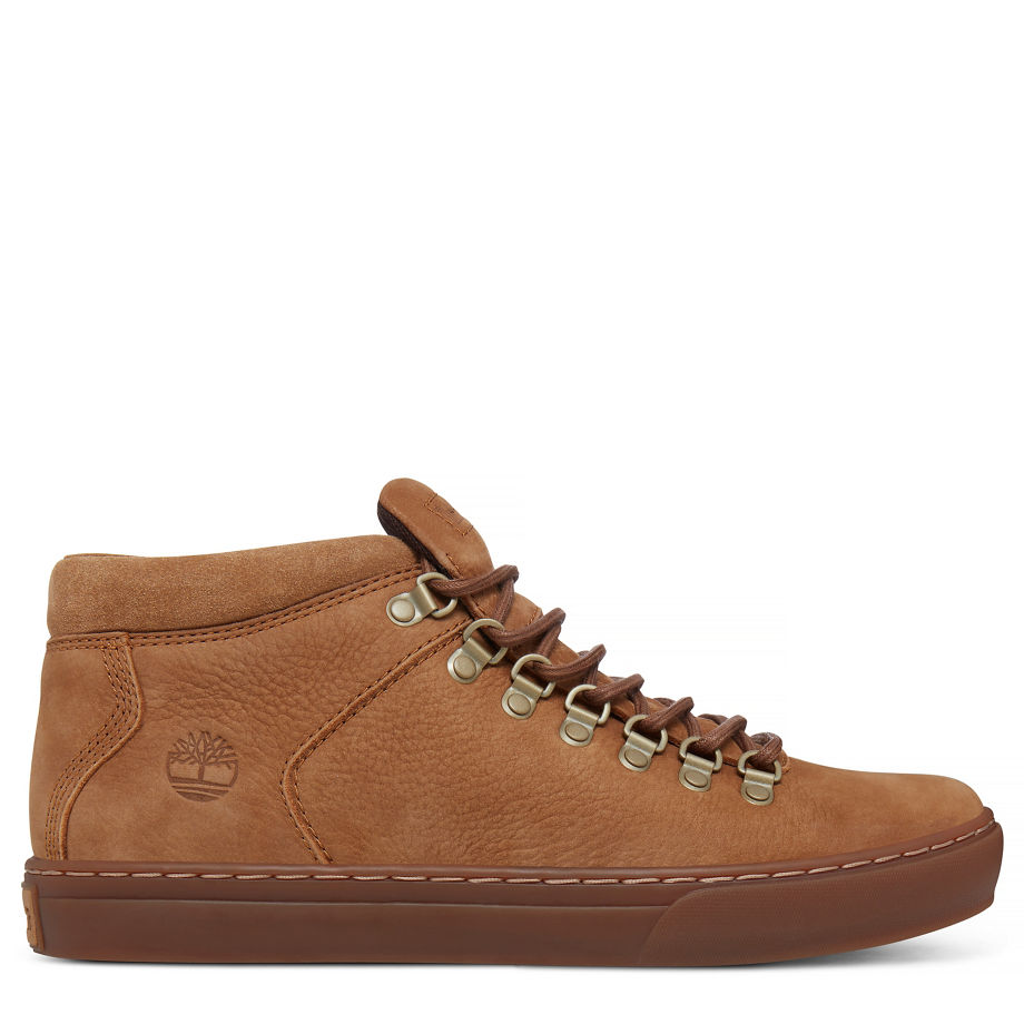 Timberland Men's Adventure 2.0 Cupsole Alpine Chukka Tan Rubber Barefoot Buffed (Monochromatic)