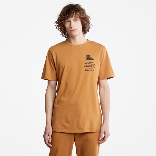 Timberland Men's Outdoor Heritage Graphic Boot-Logo T-Shirt