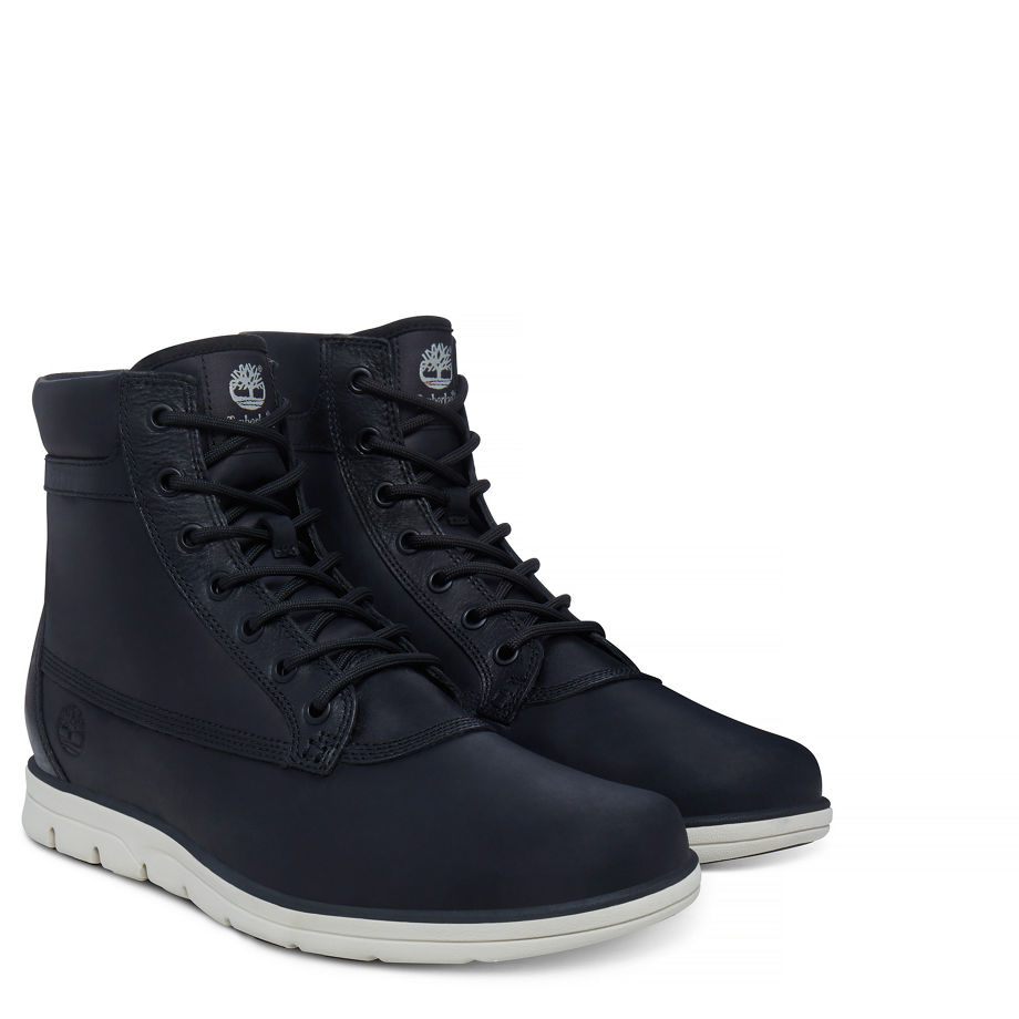 Timberland Men's Bradstreet Mixed Media Boot Black Black Connection