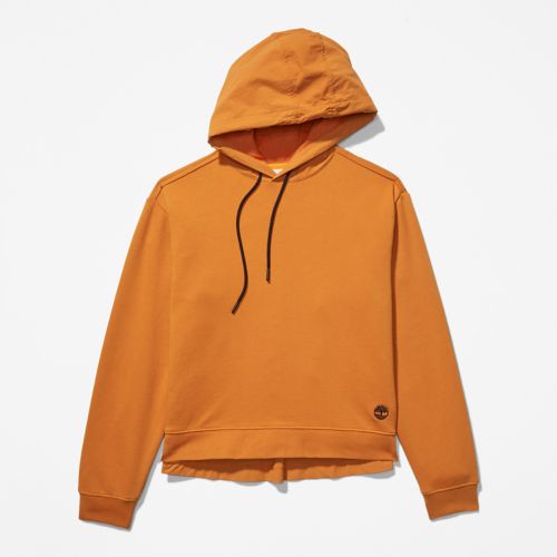 Timberland Women's Mixed-Media Hoodie Sweatshirt