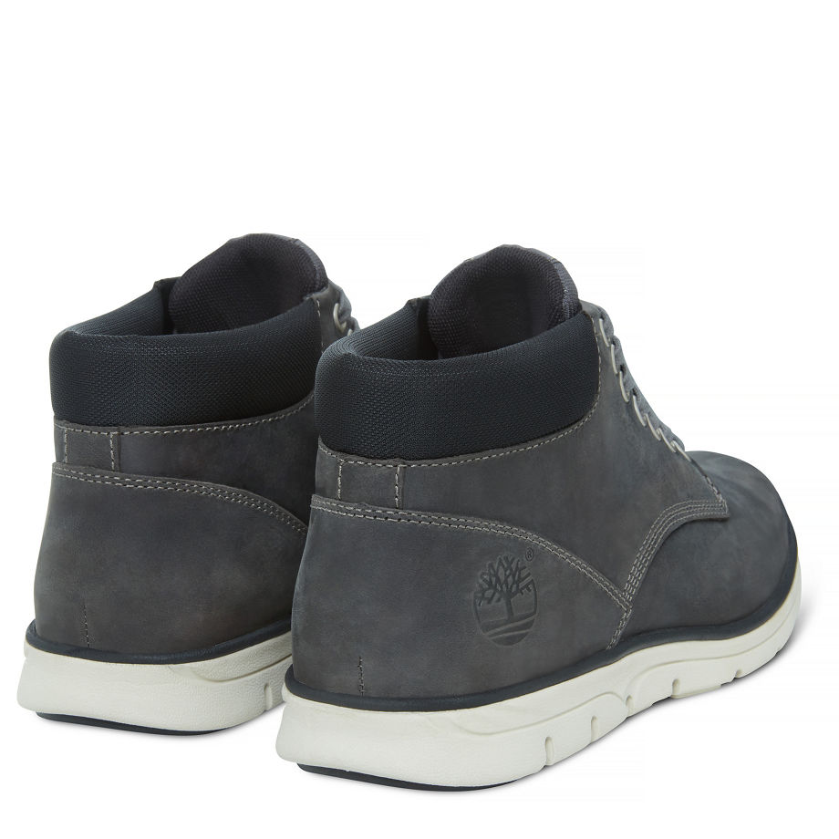 Timberland Men's Bradstreet Leather Chukka Grey Pewter Saddleback