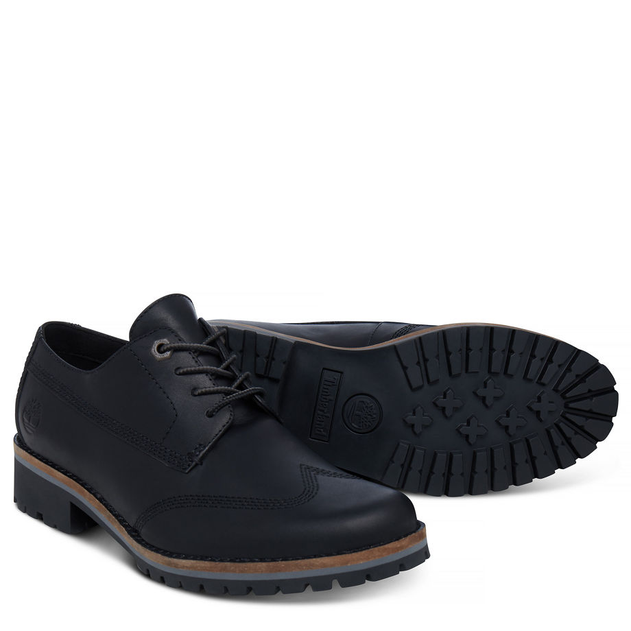 Timberland Women's Main Hill Oxford Black Jet Black Mincio