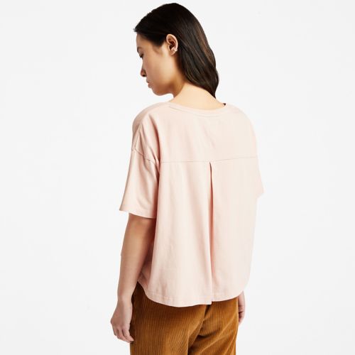Timberland Women's Cropped Logo T-Shirt