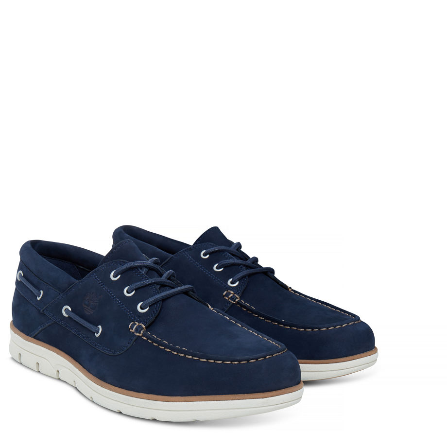 Timberland Men's Bradstreet Boat Shoe Navy