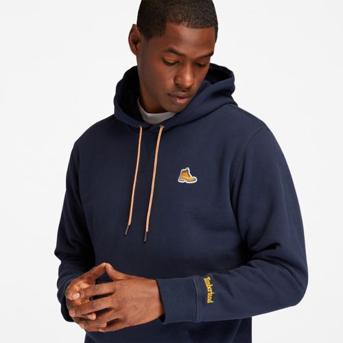 Timberland Men's Boot-Logo Hoodie Sweatshirt