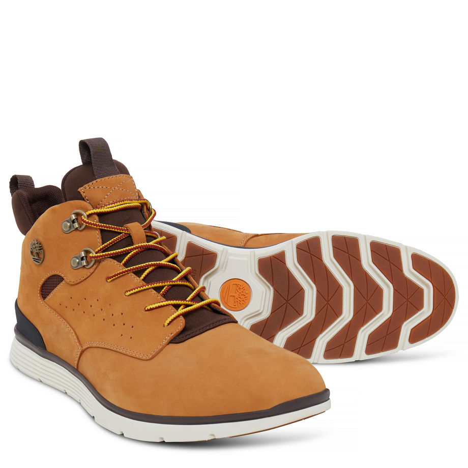 Timberland Men's Killington Hiker Chukka Yellow Wheat Nubuck