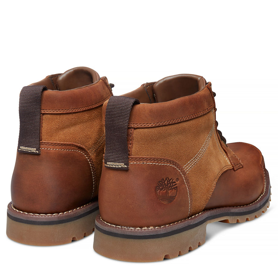 Timberland Men's Larchmont Chukka Brown Oakwood Fg And Suede