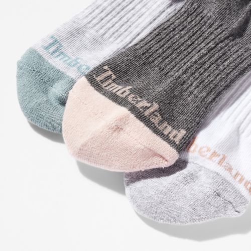Timberland Women's 3-Pack Sagamore Beach No-Show Socks