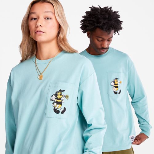 Timberland Bee Line x Timberland Back-Graphic Long-Sleeve T-Shirt