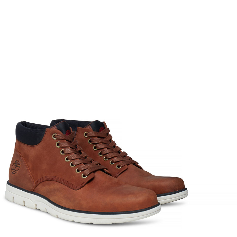 Timberland Men's Bradstreet Chukka Brown Red Brown Fg