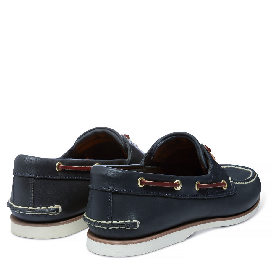 Timberland Men's Classic Boat Shoe Navy Navy Smooth